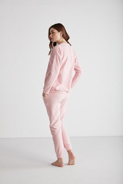 U.S. Polo Assn. Set pijamale roz pentru damă - Gât rotund 16960