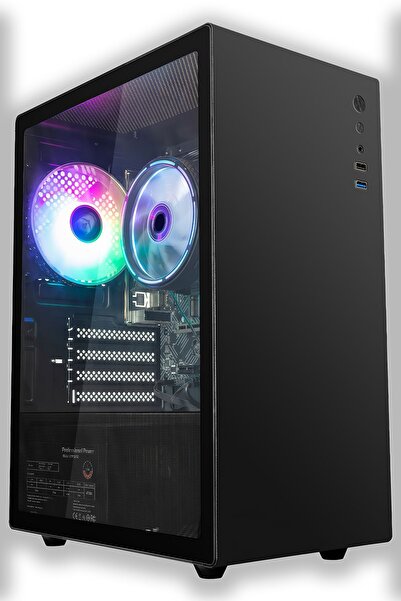 IZOLY e-Vix İ5-3470 16GB 256GB SSD RX 580 8GB Oyuncu Masaüstü Bilgisayarı