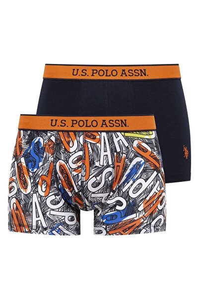 U.S. Polo Assn. BAZA. Polo Assn. Boxeri pentru bărbați - bleumarin, pachet de...