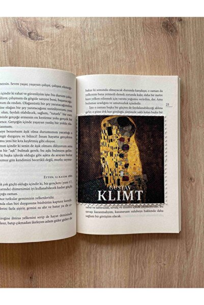 pamukcanta إشارة مرجعية مربعة مكونة من 4 قطع من غوستاف كليمت - زجاج ولوحة حائ...