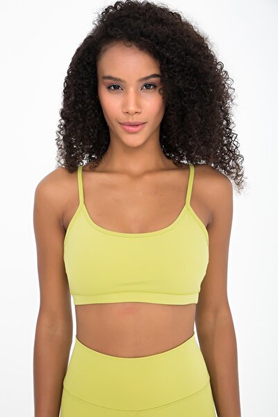 Comm-Ci Sutien sport cu gât rotund, cu bretele de recuperare Terra Kiwi