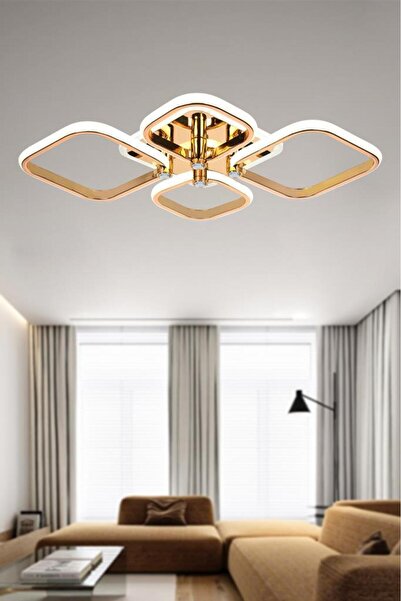 Eray Aydınlatma 2010-4 Sarı Dimmer Kumandalı Led Avize