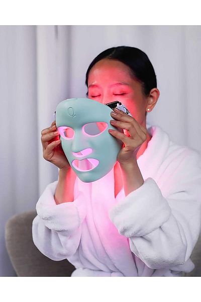 Qure Q-Rejuvalight PRO LED Light Therapy Face Mask for Fine Lines, Pigmentation & Pimples, FDA Approved