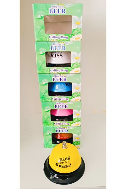 ASL Metal renkli masa otel resepsiyon zili  ital ürün