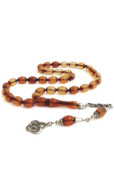izmirpazarı Vernier Design Powder Amber Prayer Beads