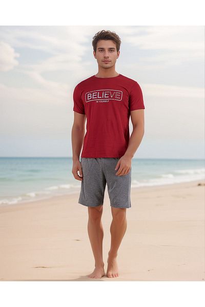 Lunaberry 100% Cotton Summer Shorts Set - Sports, Fitness, Home Wear - Full Fit Size 1