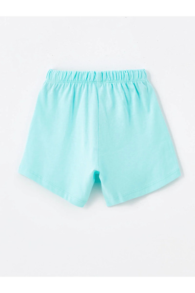 LC Waikiki LCW Baby Baby Boy Pajamas Set with Shorts - Crew Neck, Sleeveless Printed