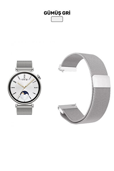 CONOCER Huawei Watch Gt4 41mm Gt5 41mm Ile Uyumlu Kordon (18MM PİMLİ) Mıknatı...