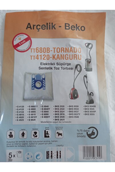 Arçelik TT680B-Tornado TT4120-Kanguru