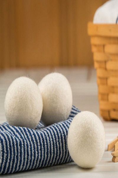 Naturaliz Beauty XL Clothes Dryer Ball - 100% Wool, 3 pieces, Natural Softener + Anti-Wrinkle