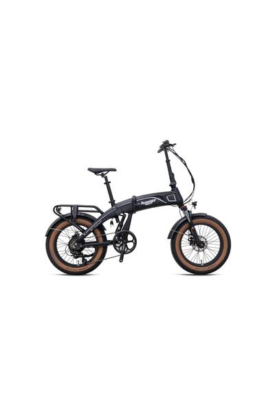 Loop ARMOUR -20"Katlanir (FAT Bike) -7 Vites-Elektrikli- Mat Siyah-Gri