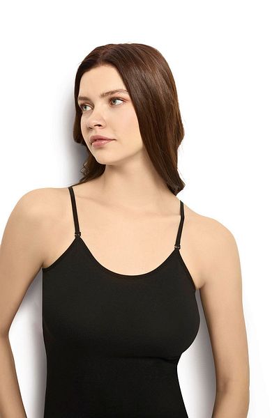 Jiber Women's Black Adjustable Rope Strap Athlete 546
