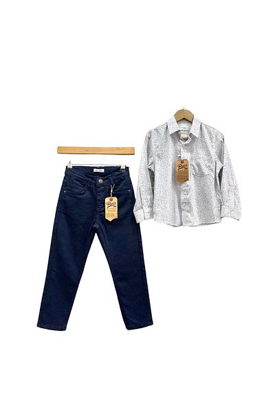 rois kids Boy's Shirt and Trousers Set