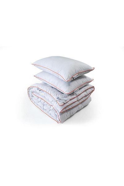 Dreamrite Home Conforel Set perne-pilotă moale antialergică dublu 195x215 cm 1 bucată pilota 2 bucăți perne