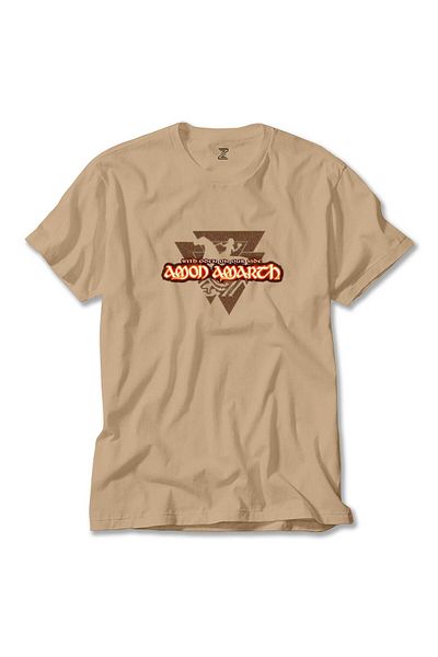 Z zepplin Amon Amarth - Oden On Our Side Cream T-Shirt