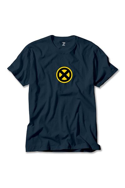 Z zepplin Μπλουζάκι X Men με πορτοκαλί λογότυπο Navy Blue