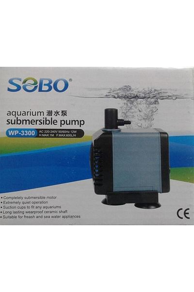 Sobo Wp-3300 12w 600lt/s Aquarium Sump Head Motor