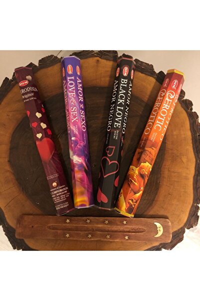 Hem Tütsü Love Sex, Black Love, Erotic, Afrodısıa Tütsü (80 Adet Çubuk Tütsü)...