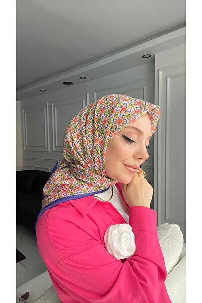 Onur Νέο μαλακό κασκόλ με σχέδιο Er-Moon Losyan - Καλοκαιρινό, λεπτό αναπνεύσιμο ύφασμα, καλής ποιότητας τάση καταστήματος