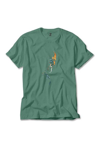 Z zepplin Πράσινο μπλουζάκι Wolverine Silhouette