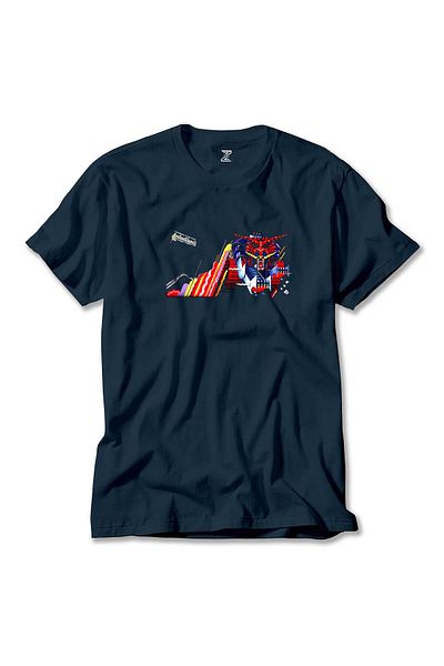 Z zepplin Judas Priest Defenders - Μπλουζάκι Navy Blue