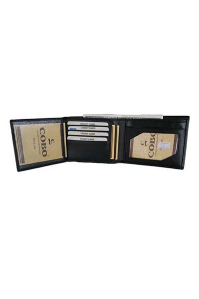 Zenga Original Leather Men's Wallet 190-1 Black