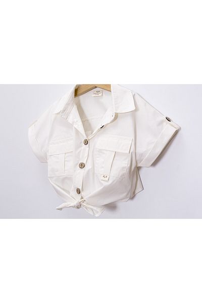 Coco & Bamboo Crop shirt