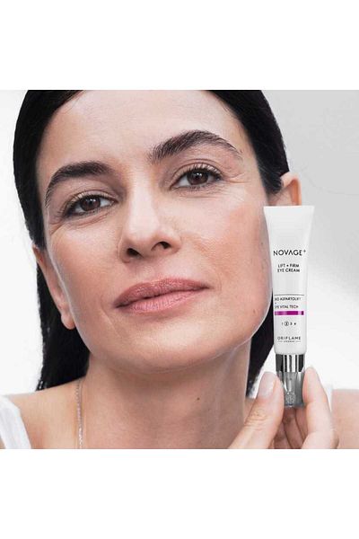 Oriflame Novage+ Eyelid Cream Effective in Lifting and Sagging