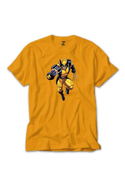 Z zepplin Wolverine Warrior - Κίτρινο T-Shirt με λουράκι ώμου