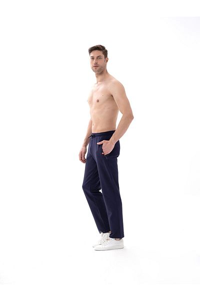 Jiber Ανδρικό φούτερ Navy Blue με δύο κλωστές 2058