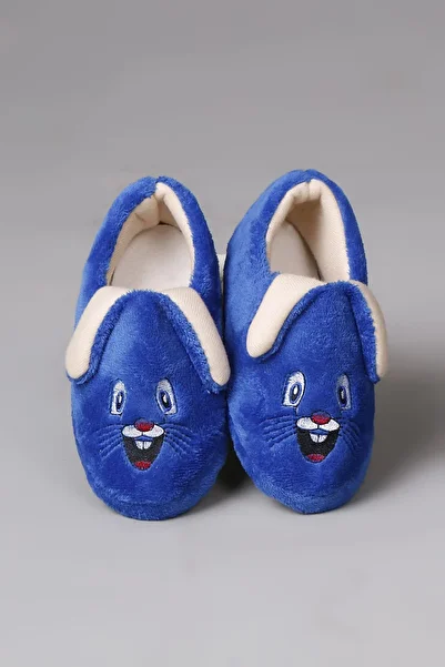 lord's ayakkabı Soft Cute Slippers - Rabbit Figured, Cotton Lined, Comfortable Ergonomic
