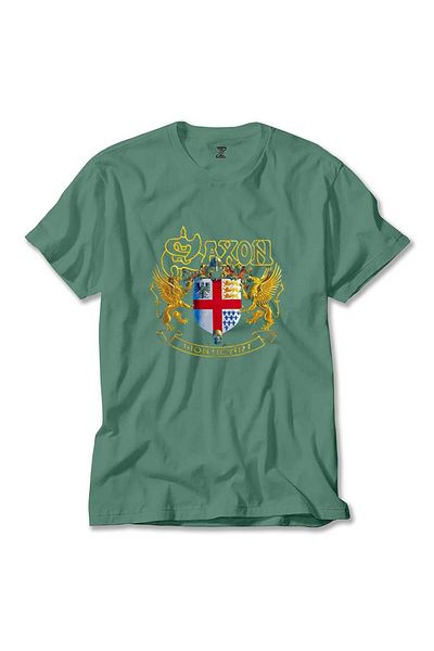Z zepplin Saxon Lionheart - Πράσινο T-Shirt