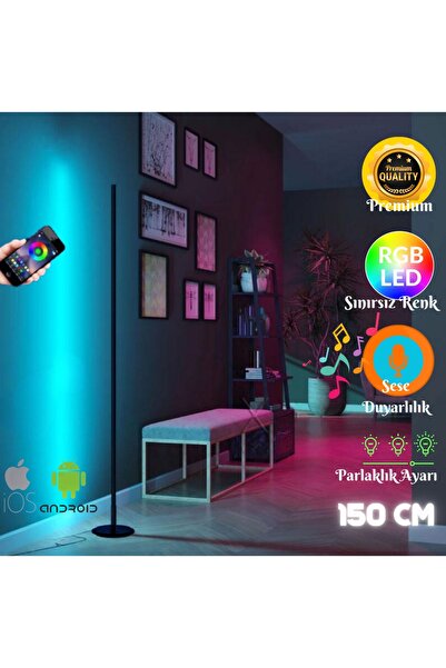 neeko Telefon Kontrol Rgb Led Lamba Sınırsız Renk 150 cm