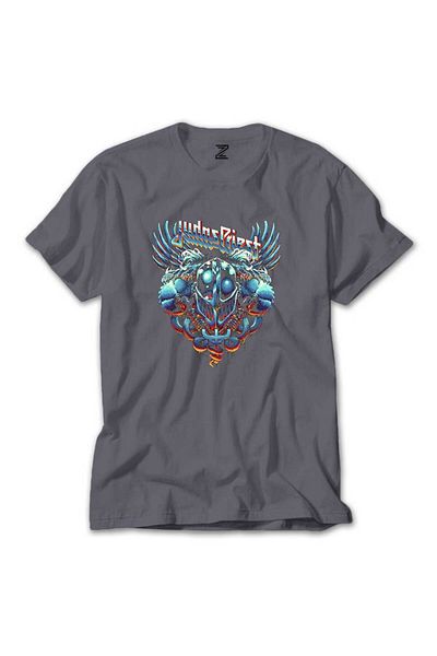 Z zepplin Judas Priest Painkiller - Γκρι T-Shirt