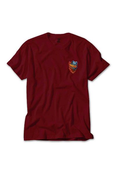 Z zepplin Judas Priest Invincible Shield - Red T-Shirt