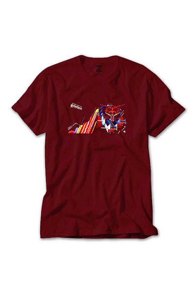 Z zepplin Judas Priest Defenders - Κόκκινο T-shirt