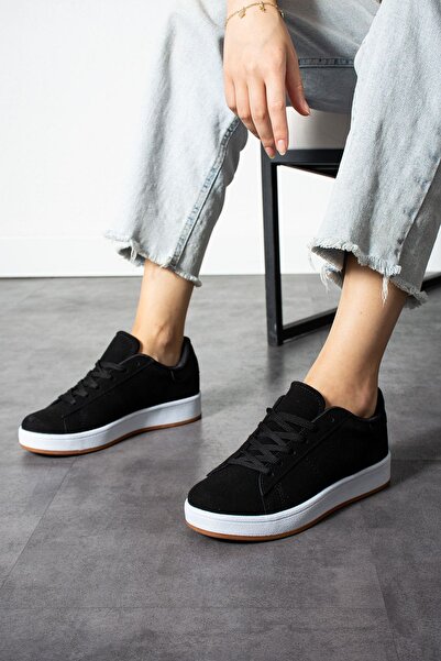 lord's ayakkabı Black-White Women's-Men's Orthopedic Sneakers