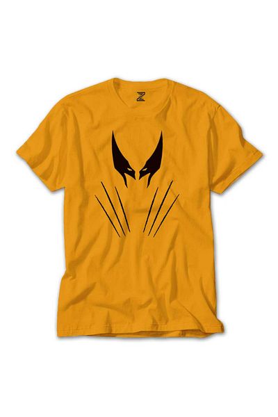 Z zepplin Wolverine X Men - Κίτρινο T-shirt