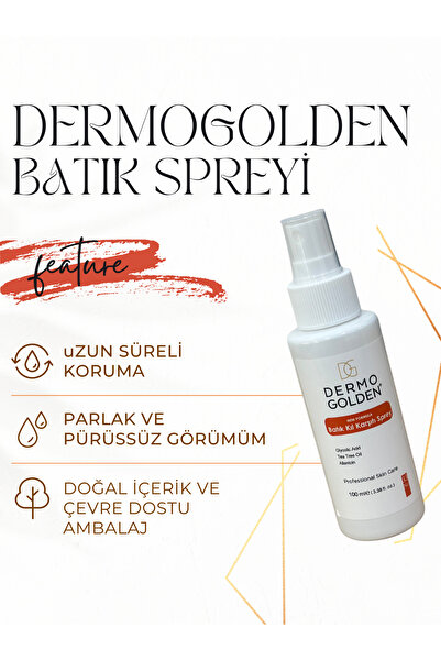 DG DERMO GOLDEN Batık ve Kıl Spreyi Doğal Kısa Sürede Etki Batık Kıl Spreyi