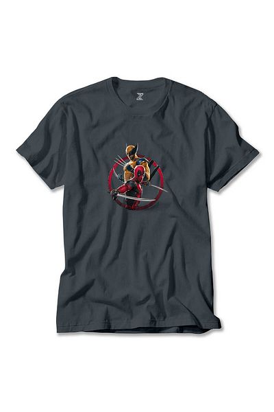 Z zepplin Ταινία Deadpool Wolverine - Smoked Color T-Shirt