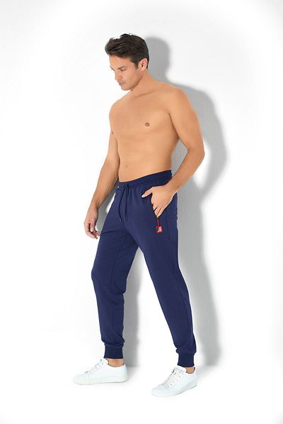 Jiber Ανδρικό φούτερ Navy Blue με δύο κλωστές 2050
