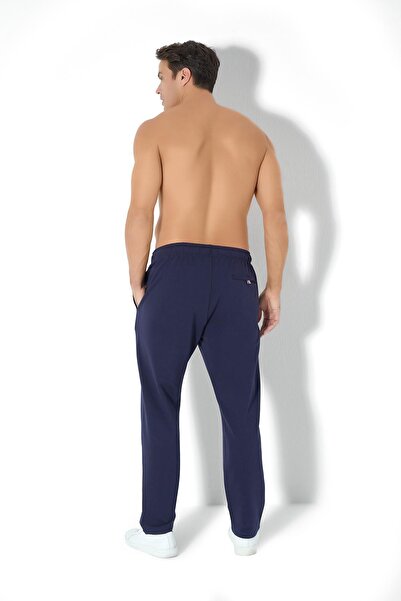 Jiber Men's Navy Blue Two Thread Sweatpants 2031