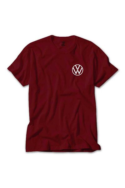 Z zepplin Κόκκινο μπλουζάκι με νέο λογότυπο Volkswagen