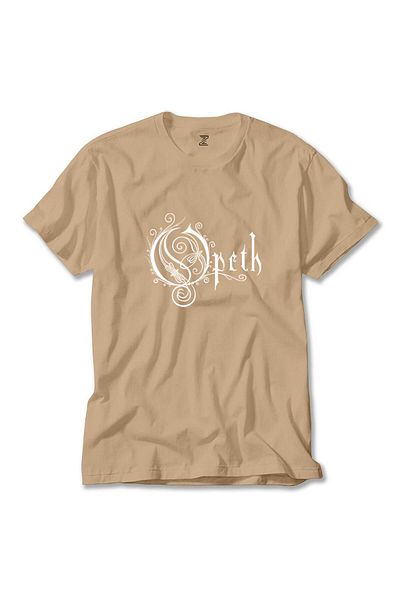 Z zepplin Λευκό κρεμ μπλουζάκι με σχέδιο Opeth