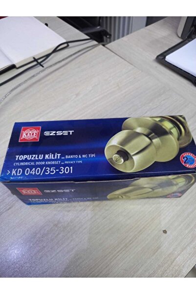 KALE Ezset Topuzlu Kilit Banyo& Wc Tipi Sarı