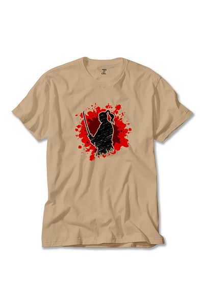 Z zepplin Samurai Cream T-Shirt - Μοντέλο Euklidid