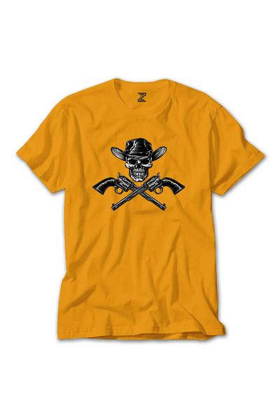 Z zepplin Κίτρινο μπλουζάκι Cowboy Guns