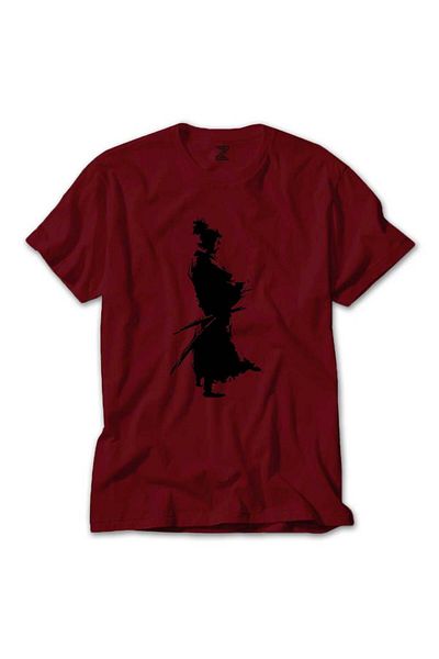 Z zepplin Κόκκινο μπλουζάκι με πορτρέτο Musashi Samurai