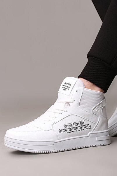 lord's ayakkabı Bílé Unisex vysoké tenisky