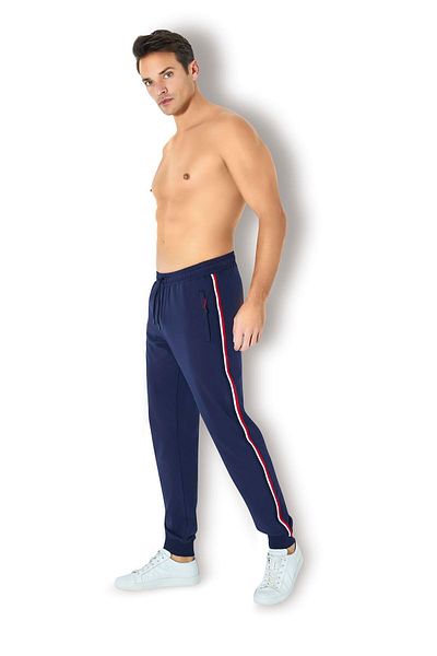 Jiber Ανδρικό φούτερ Navy Blue με δύο κλωστές 2057